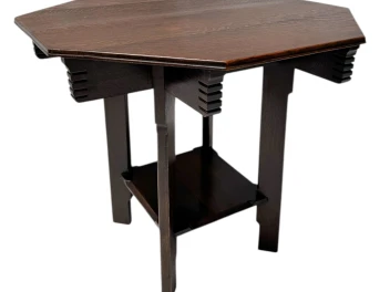 Arts & Crafts Art Nouveau Coffee Table, 1900s